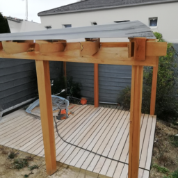 Réparation de toiture de pergola en acier Pertuis